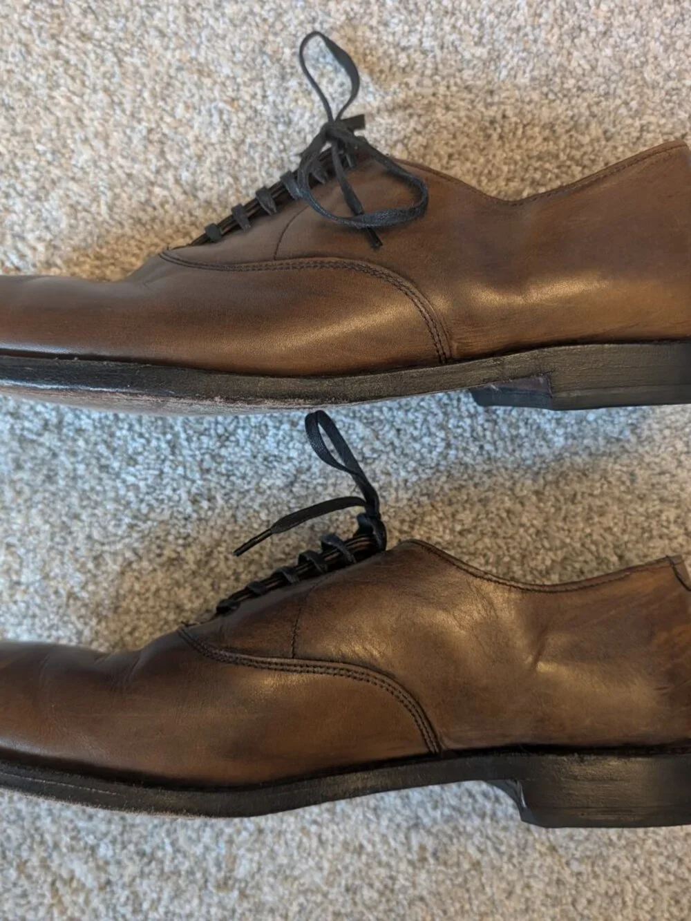 Allen Edmonds Bourbon Carlyle Shoes 12D